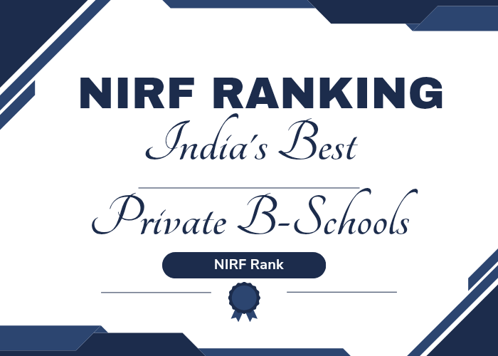 NIRF Rankings for India's Best Private B-Schools 2025